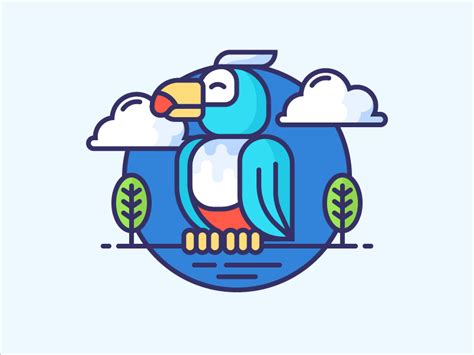 Happy Bird by Bambang Dewanto on Dribbble