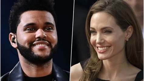 People are certain that The Weeknd dated Angelina Jolie after hearing ...