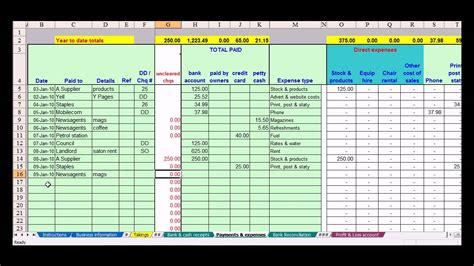 Bookkeeping Spreadsheet Template Free Bookkeeping Spreadsheet Free Spreadsheet Templates Free ...