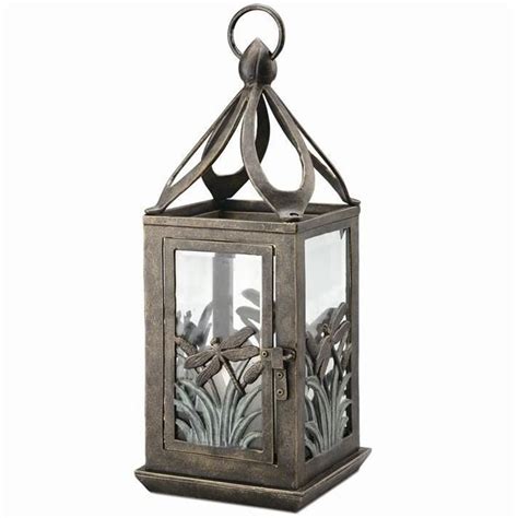 Dragonfly Lantern | Candle Holder | Aluminum | Glass | SPI