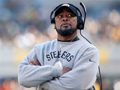 Steelers coach Mike Tomlin offered an ominous response to Antonio B...