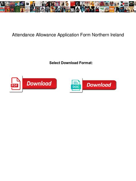 Apply For Attendance Allowance Online - Fill Online, Printable, Fillable, Blank | pdfFiller