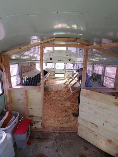 School Bus Chicken Coop | Unique and Functional Design