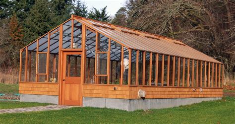 Deluxe Greenhouse kits - traditional wooden greenhouse