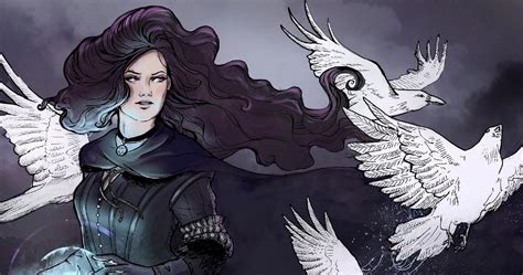 The Witcher: 10 Beautiful Pieces Of Yennefer Fan Art