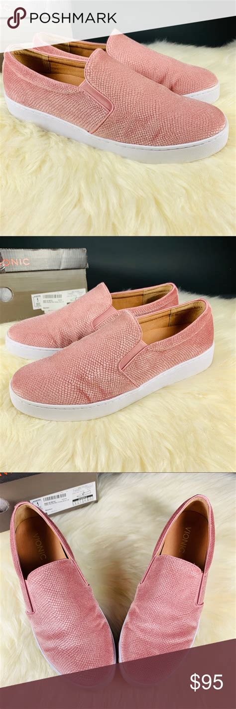 Vionic Midi Blush Velvet Slip On Sneakers 9M | Slip on sneakers, Sneakers, Vionic shoes