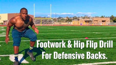 Defensive Back Drills footwork, agility and hip mobility! - YouTube