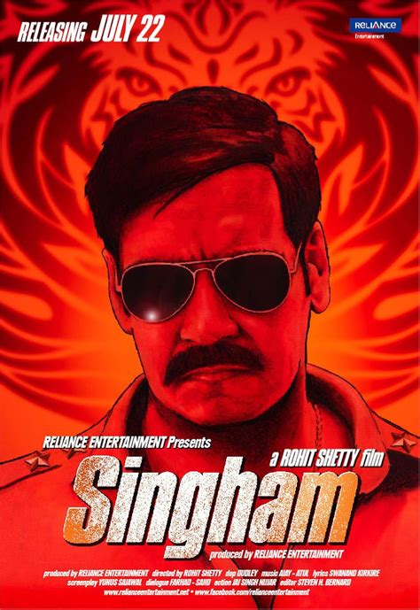 Singham Returns First Look Poster