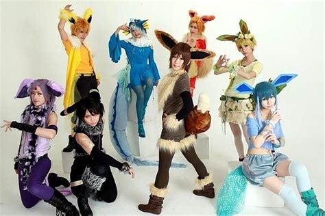 Eevee Evolutions Cosplay