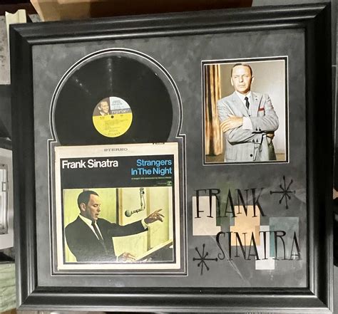 Charitybuzz: Frank Sinatra Signed & Framed Strangers in the Night Album