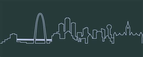 Best Drawing Of Dallas Tx Skyline Illustrations, Royalty-Free Vector ...