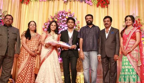 GV Prakash and Saindhavi Wedding Reception Pictures Photos - FilmiBeat