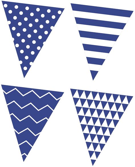 free+printable+bunting+garland+banner+blue – Baby Shower Ideas 4U