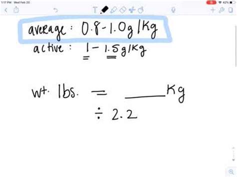 How you can Calculate Protein RDA - Proper Nutrition | NutritionOfPower.com