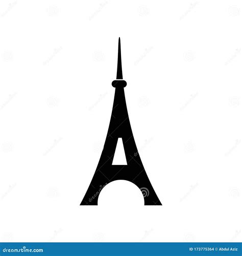 Paris logo vector stock vector. Illustration of abstract - 173775364