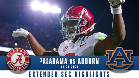 #3 Alabama vs Auburn: Extended Highlights [Iron Bowl goes to 4OT] | CBS Sports HQ - YouTube