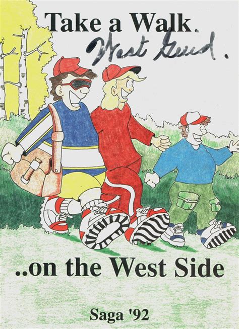 1992 yearbook from West Bend High School from West bend, Wisconsin for sale