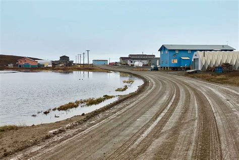 Inuvik Tuktoyaktuk Highway built on shifting permafrost