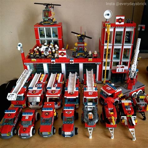 Fire station 12 ready for duty! My LEGO Instagram: https://instagram ...