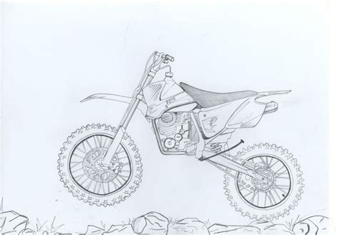 7 best images about Dirt Bike Drawings on Pinterest | Artworks, Rpg and ...