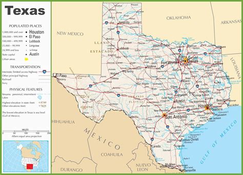 Map Of Texas Landforms – secretmuseum