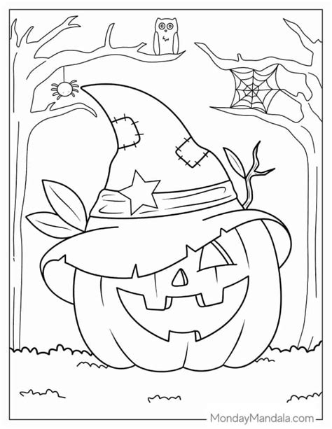 Halloween Coloring Pages Free Printable