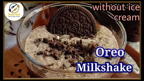 Oreo Milkshake/ Oreo Milkshake without ice cream - YouTube