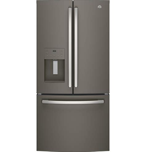 GE Appliances GFE24JMKES Slate Series 33 Inch French Door Refrigerator ...