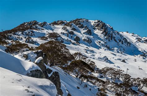 Free photo: Snowy Mountain - Black and white, Mountain, Winter - Free Download - Jooinn