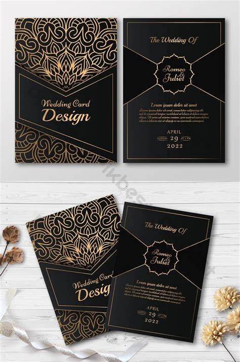 Wedding Premium Invitation Card Design | EPS Free Download - Pikbest