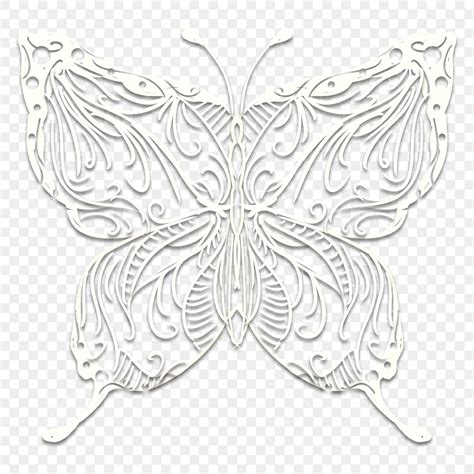 Wedding White Butterfly Pattern, Butterfly Drawing, Butterfly Pattern Drawing, Fly Drawing PNG ...