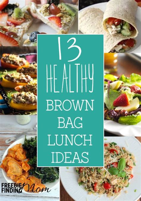 13 Healthy Brown Bag Lunch Ideas