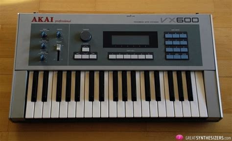 Akai VX-600 - analog matrix synthesizer - GreatSynthesizers