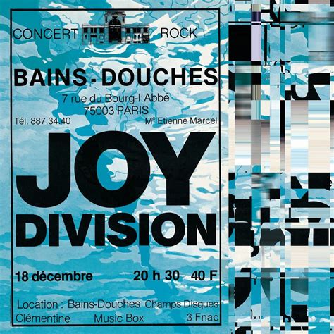 Joy Division – Live in Paris 180g (LP – New) – Vals halla Records