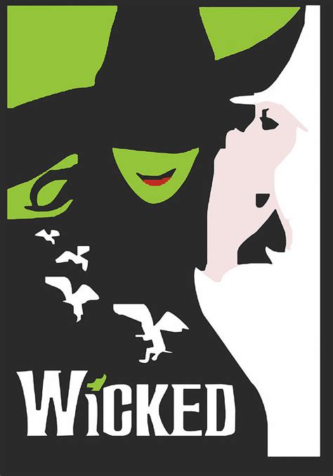 Wicked Broadway Musical Digital Art by Valentin B Lucas - Fine Art America