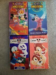 Walt Disney Classics VHS Lot of 4, Mini Classics, Cartoon Classics | eBay