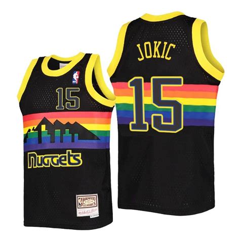 Youth Denver Nuggets Nikola Jokic Kids Reload Black Jersey – Choose Your Style With Us