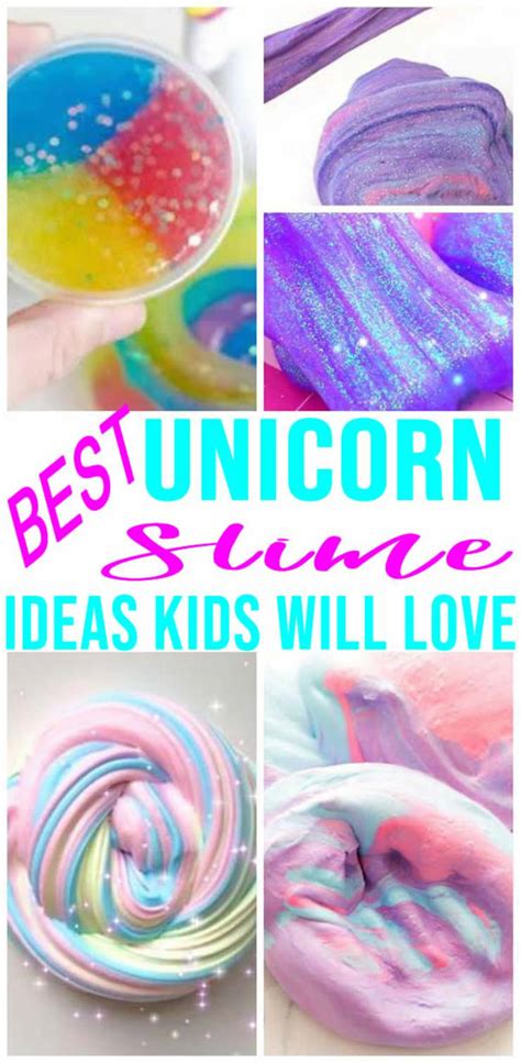 BEST Unicorn Slime Recipes! Easy Slime Ideas - DIY - How To Make - Quick & Simple Homemade ...