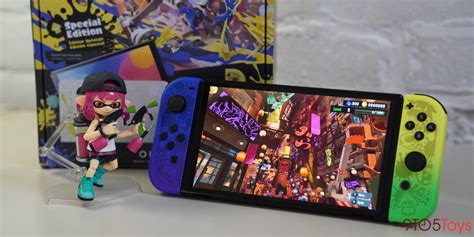 Nintendo Switch Splatoon 3 OLED console review!