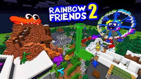 RAINBOW FRIENDS 2 EN MINECRAFT 😱 (MAPA COMPLETO) - YouTube