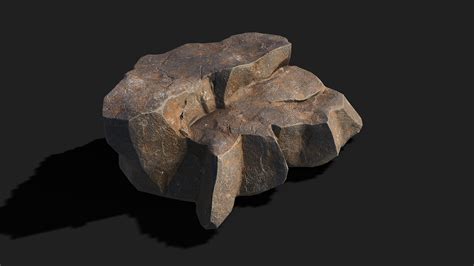 Mountain Rock 01 - 3D Model by ERTAN ZORLU