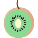 Kiwifruit Flat Icon | Flat Fruit Iconpack | Icon Archive