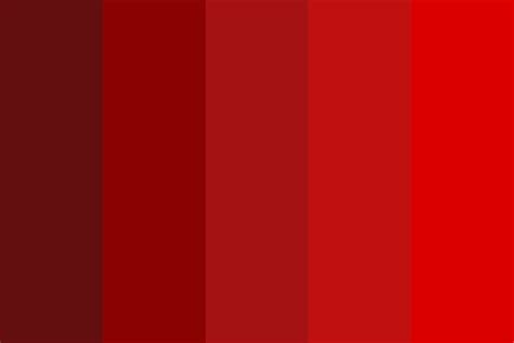 Red as Blood Color Palette