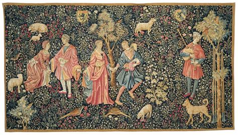 La Danse Medieval Tapestry