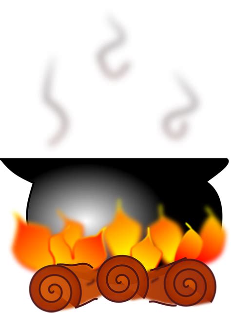 Fire Flame Pot · Free vector graphic on Pixabay