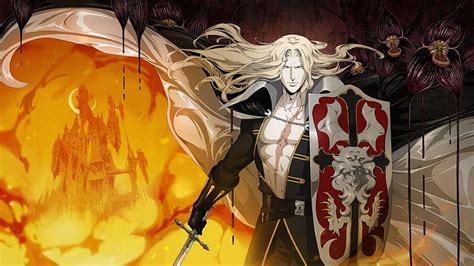 Anime Castlevania and Background, HD wallpaper | Peakpx