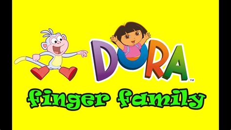 Dora Finger Family - YouTube