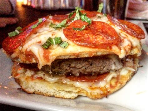 Rise of the Pizza Burger - The Grayson, the Baroness Bar, and Boardwalk - Burger Weekly