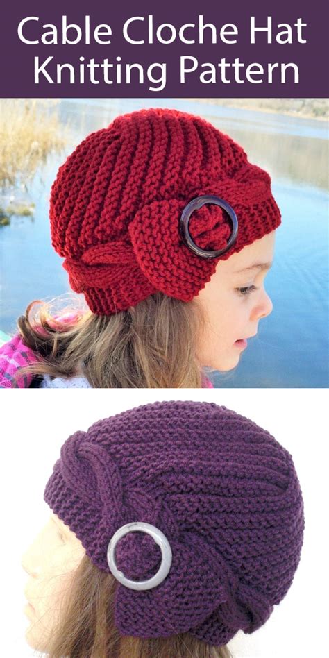 Cloche Hat Knitting Patterns- In the Loop Knitting