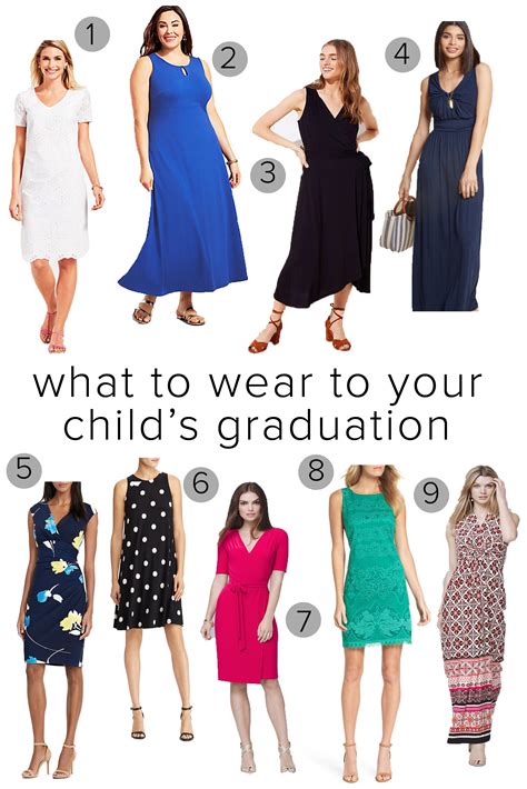 What to Wear to Your Child's Graduation Graduation Outfits For Mothers, Graduation Party Outfits ...